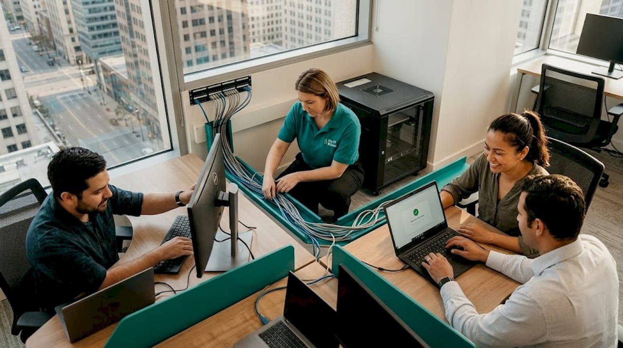 How to set up a small office network for reliable growth