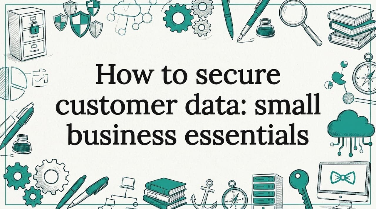 How to secure customer data: small business essentials
