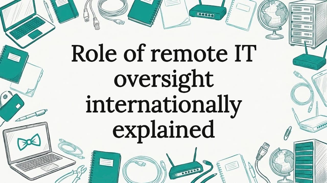 Role of remote IT oversight internationally explained