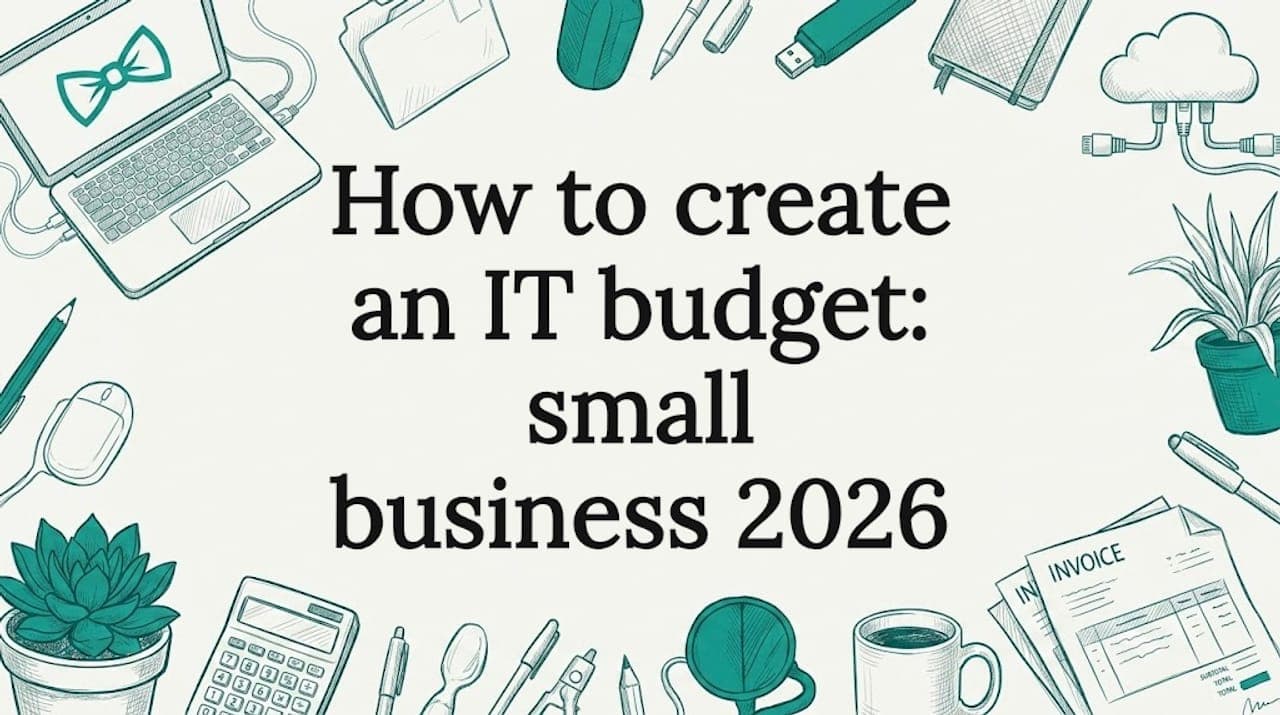 How to create an IT budget: small business 2026