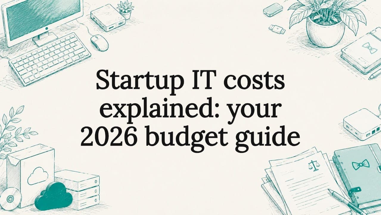 Startup IT costs explained: your 2026 budget guide
