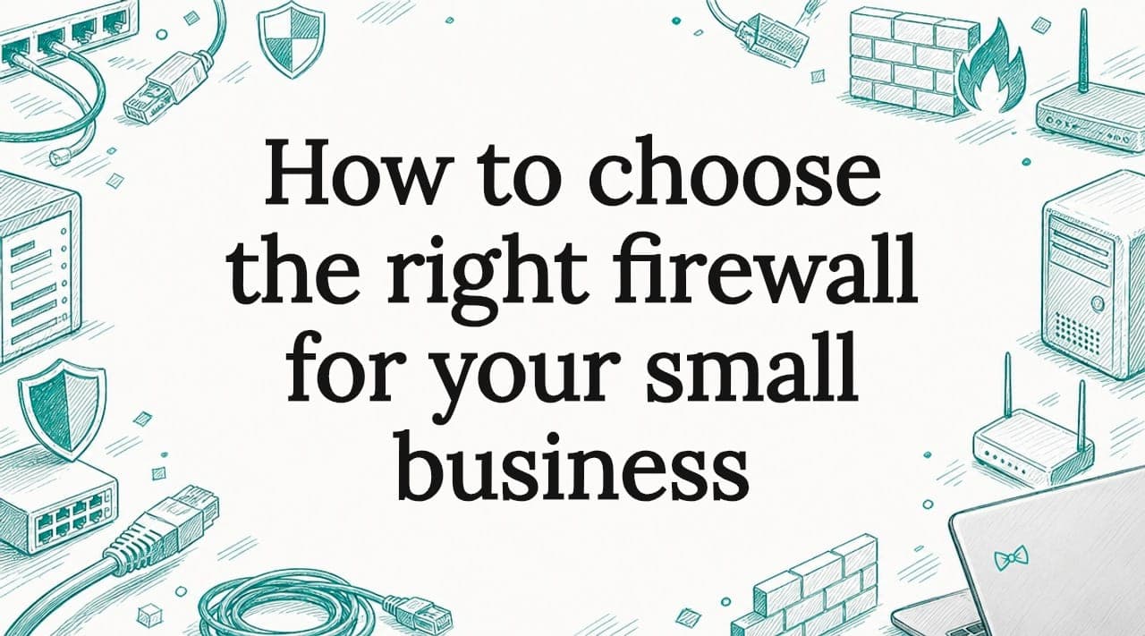 How to choose the right firewall for your small business