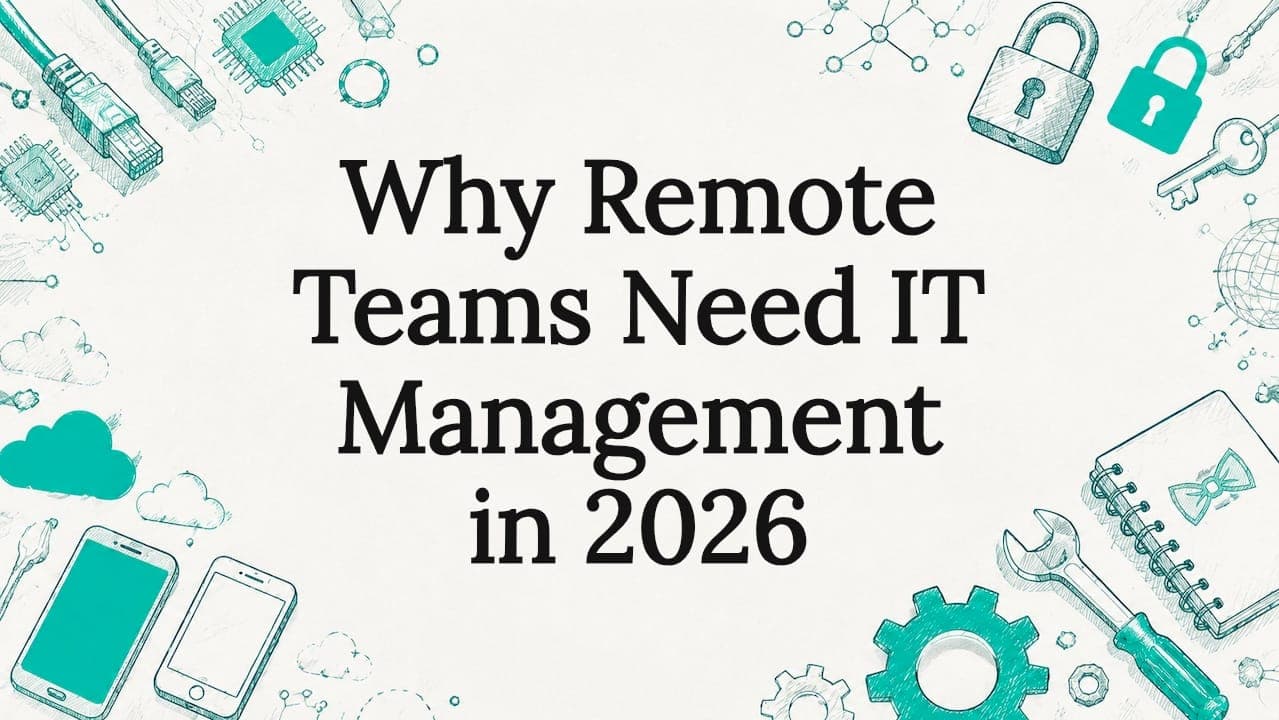 Why remote teams need IT management in 2026