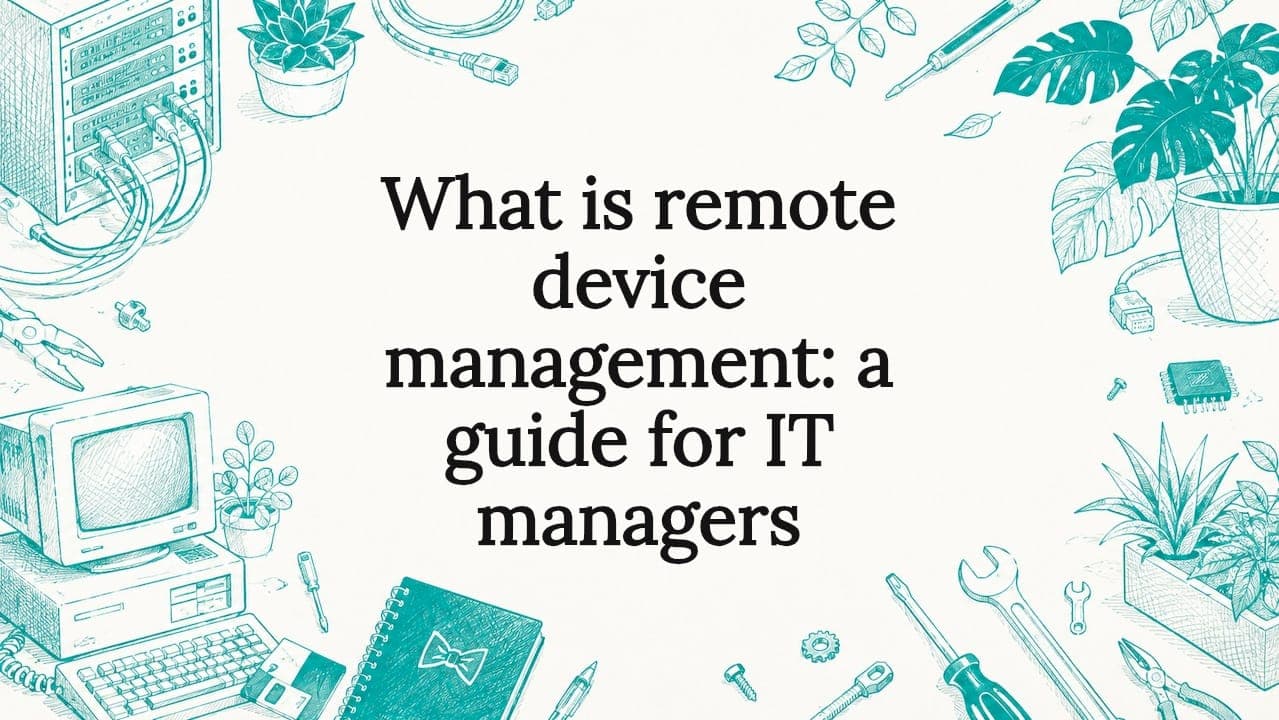 What is remote device management: a guide for IT managers