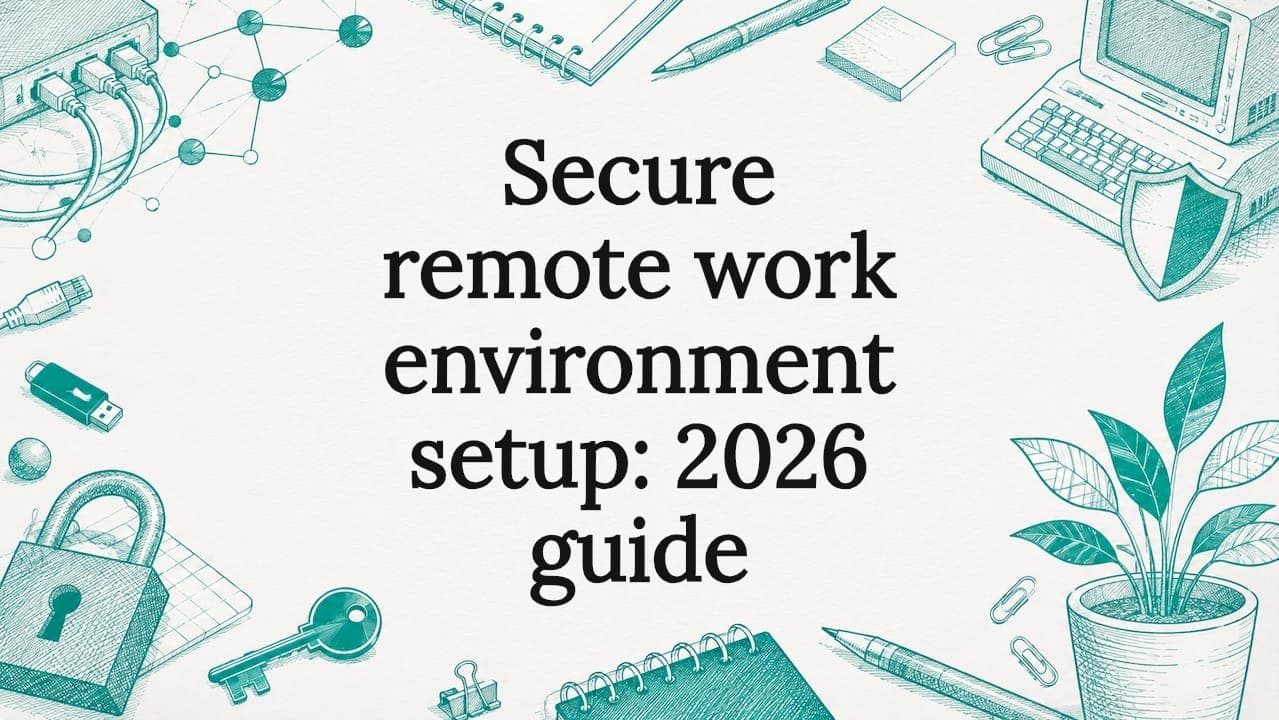 Secure remote work environment setup: 2026 guide