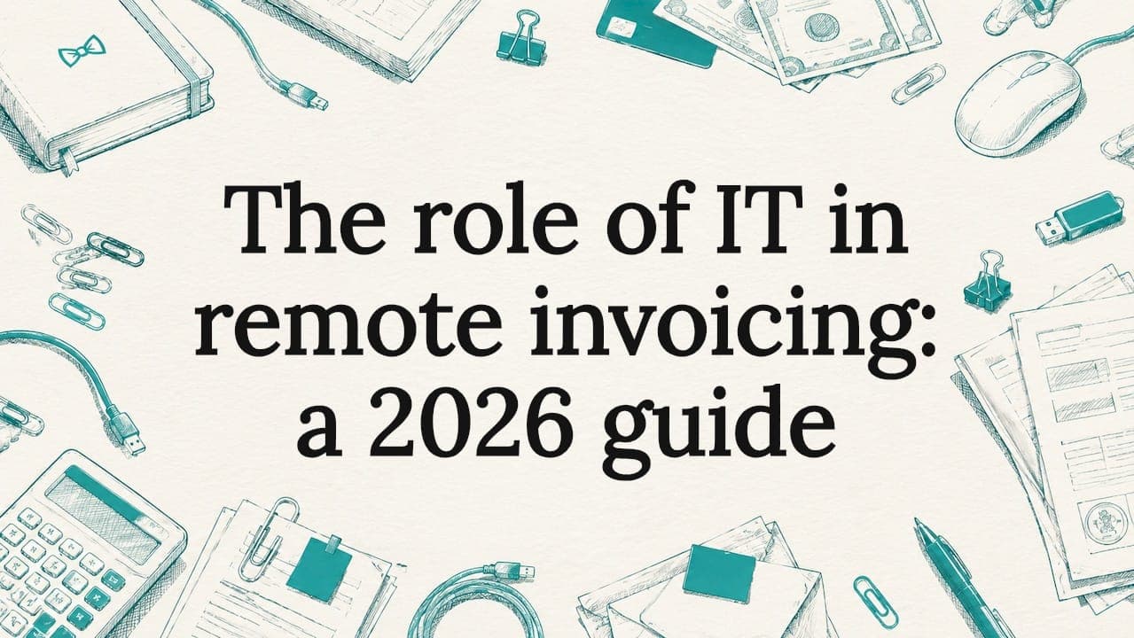 The role of IT in remote invoicing: a 2026 guide