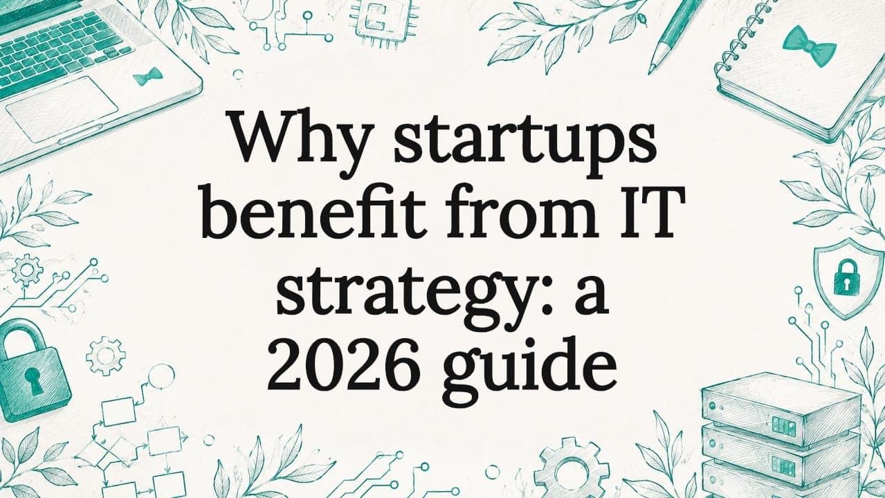 Why startups benefit from IT strategy: a 2026 guide