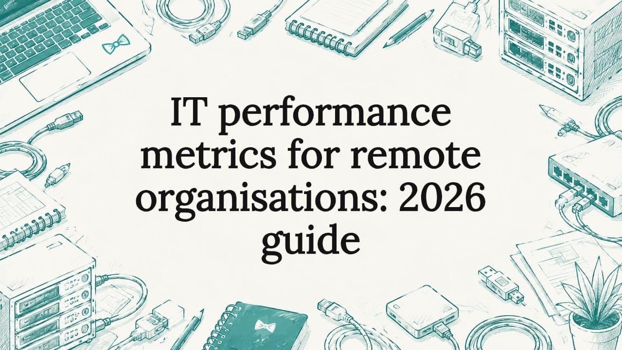 IT performance metrics for remote organisations: 2026 guide