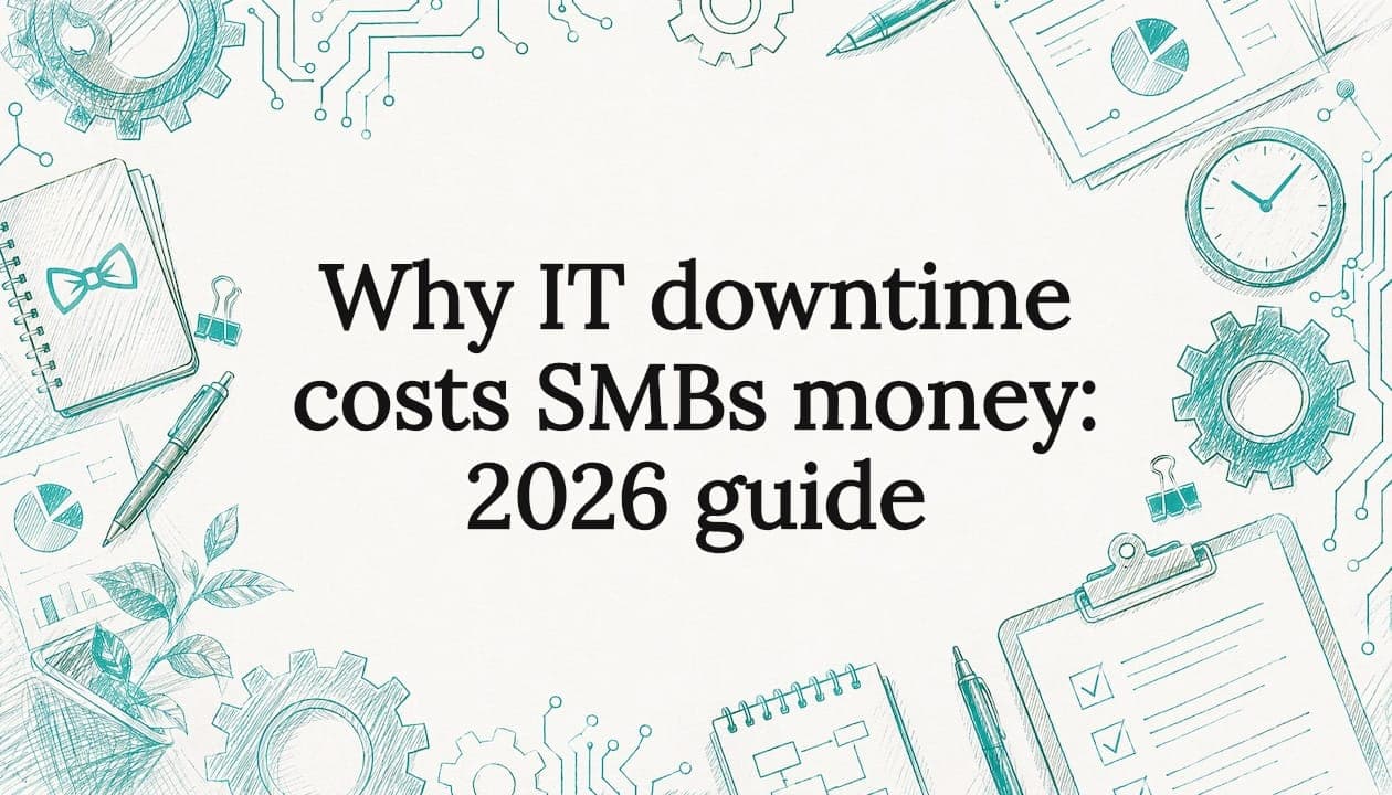 Why IT downtime costs SMBs money: 2026 guide