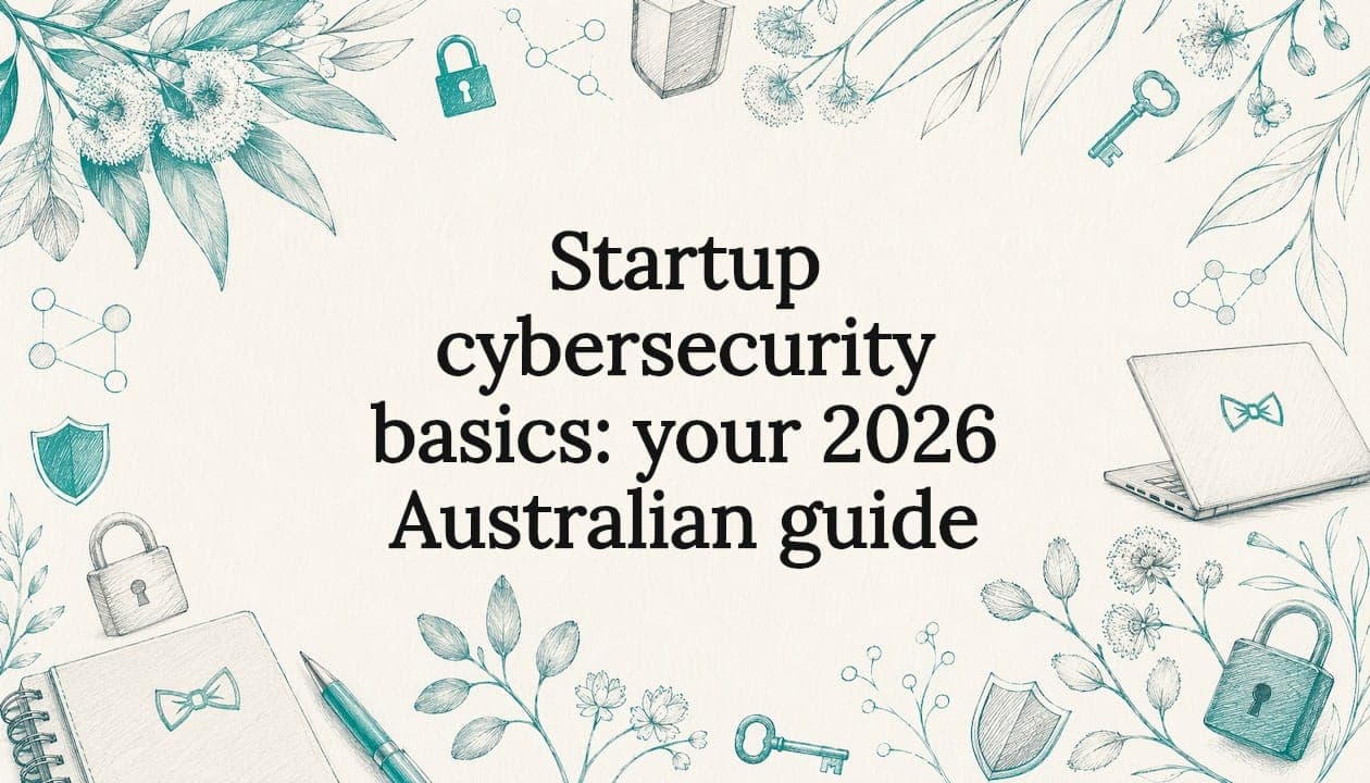Startup cybersecurity basics: your 2026 Australian guide