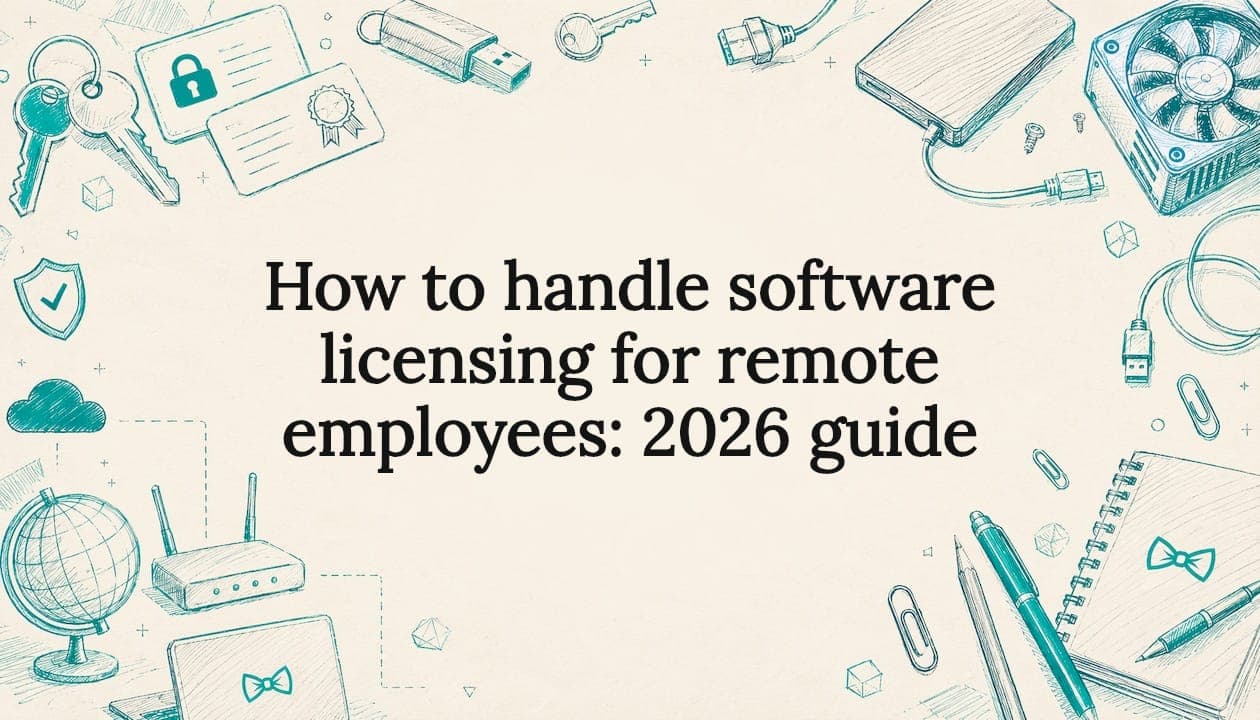 How to handle software licensing for remote employees: 2026 guide