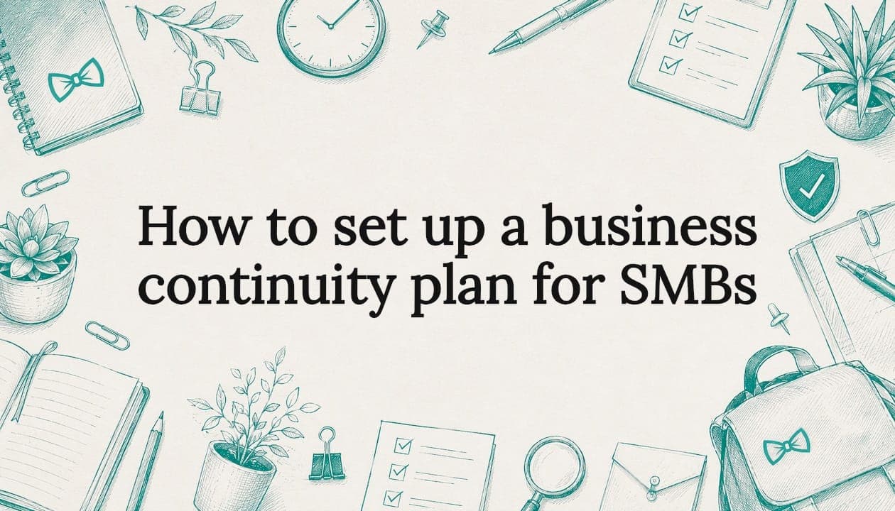 How to set up a business continuity plan for SMBs