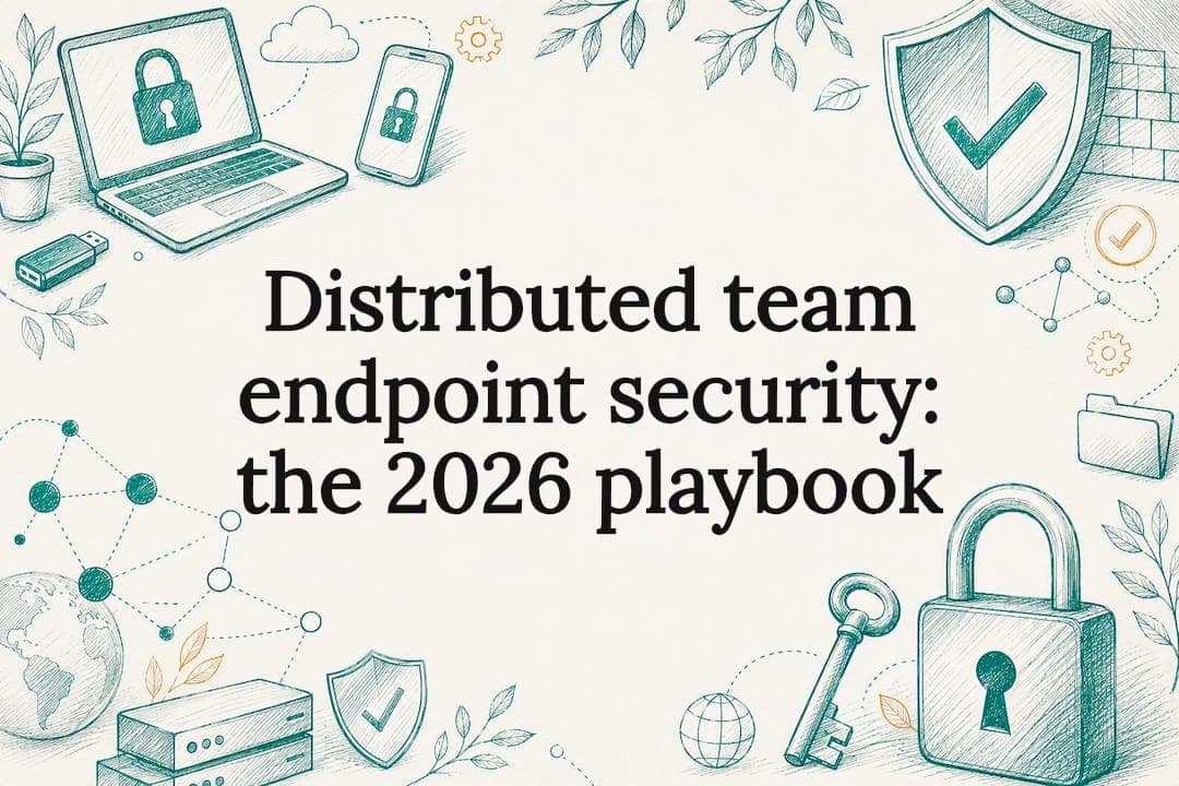 Distributed team endpoint security: the 2026 playbook