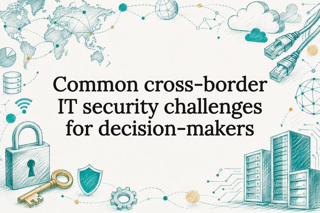 Common cross-border IT security challenges for decision-makers