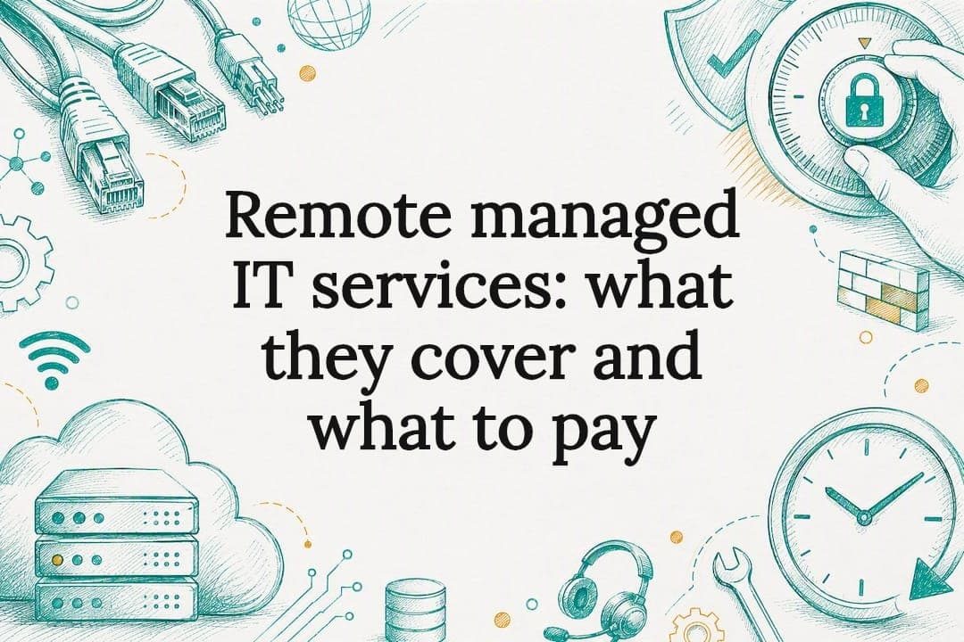 Remote managed IT services: what they cover and what to pay